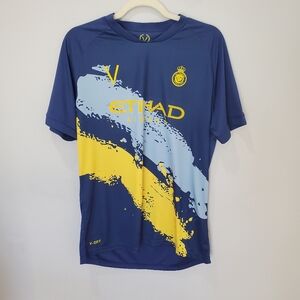 AL-NASSR MENS TRAINING TSHIRT PLAYER -B Size Medium NWT